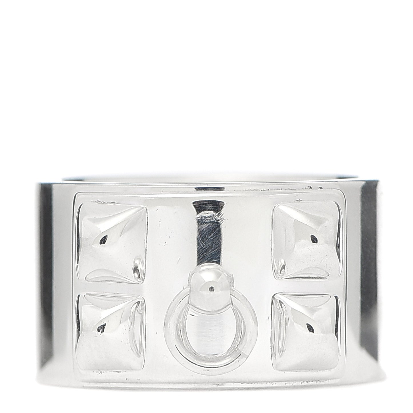 Sterling Silver Collier De Chien CDC Ring 54 6.75