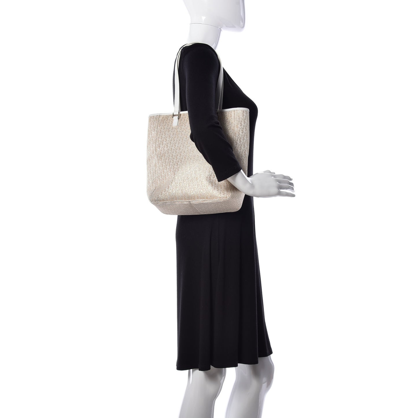 Monogram Tote White