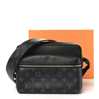 Louis Vuitton Taiga Monogram Eclipse Outdoor Messenger Black 10 of 10