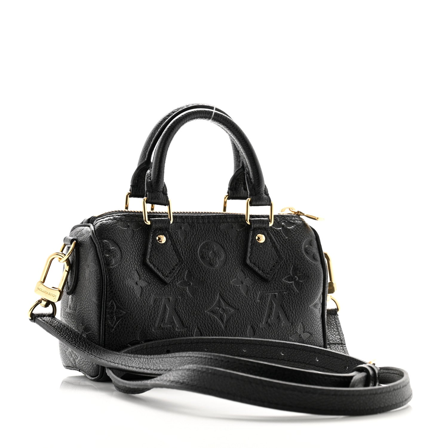 Louis Vuitton Empreinte Monogram Nano Speedy Black 3 of 12