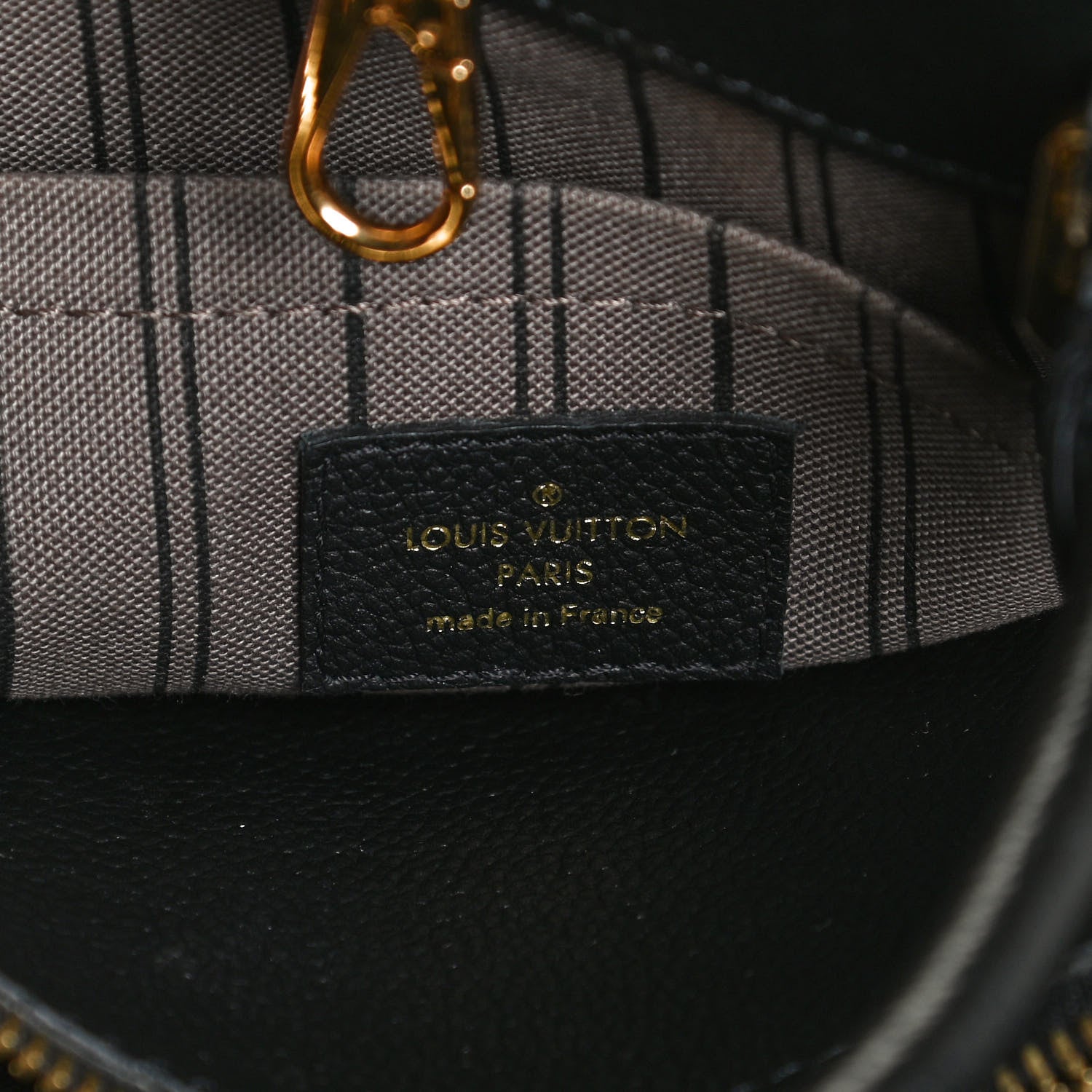 Louis Vuitton Empreinte Montaigne BB Black 6 of 13