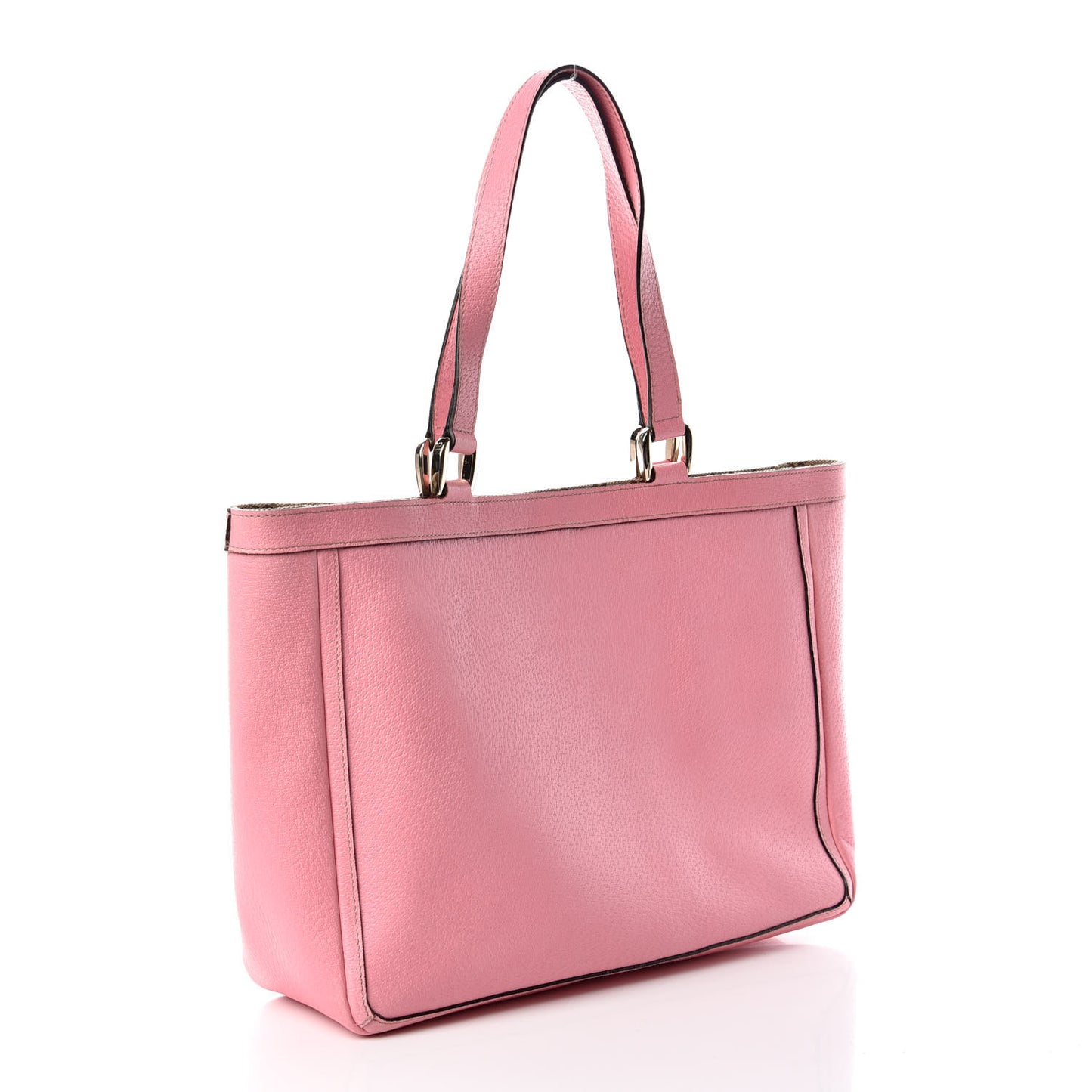 Calfkskin Abbey Tote Iris Rose