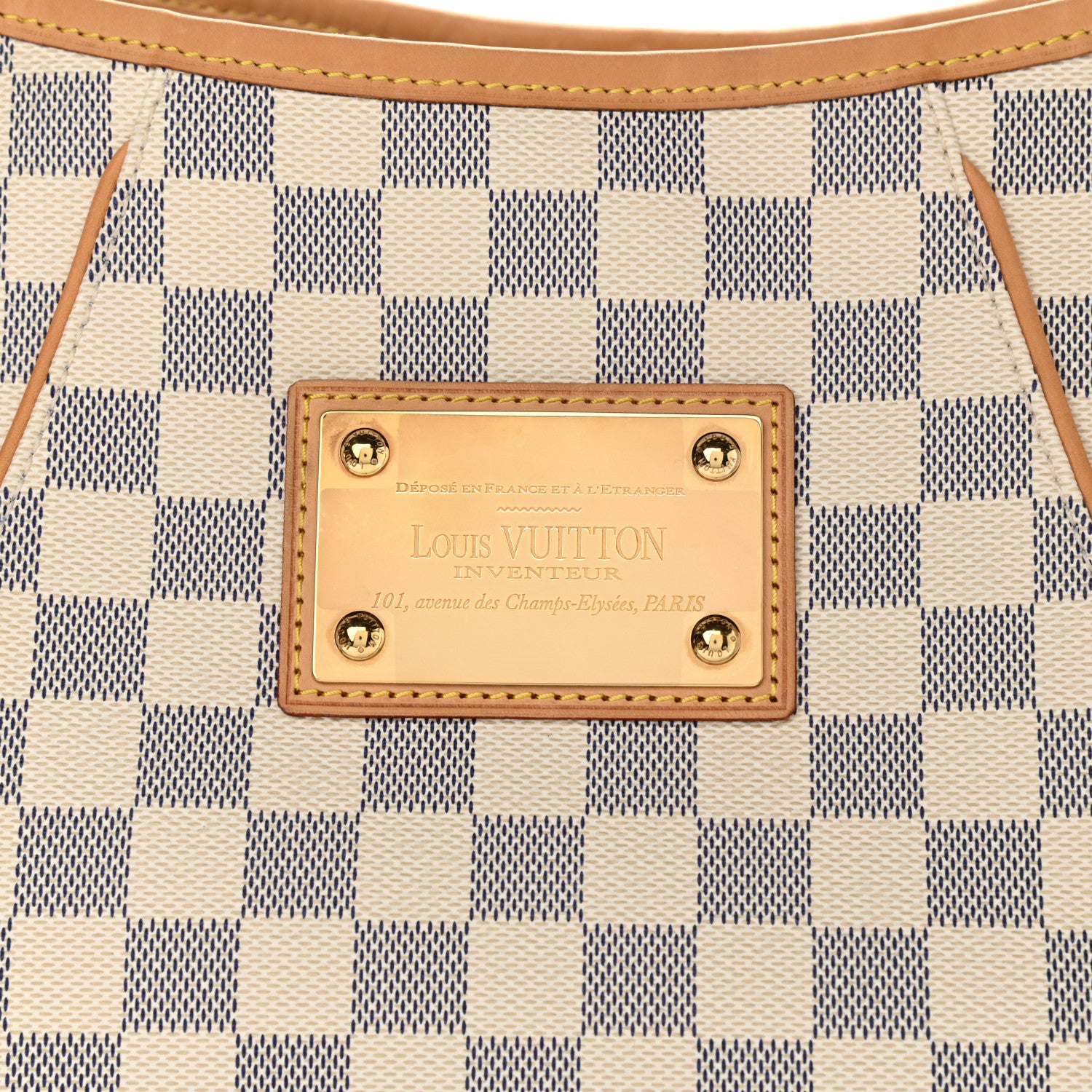 Louis Vuitton Damier Azur Galliera PM 7 of 9