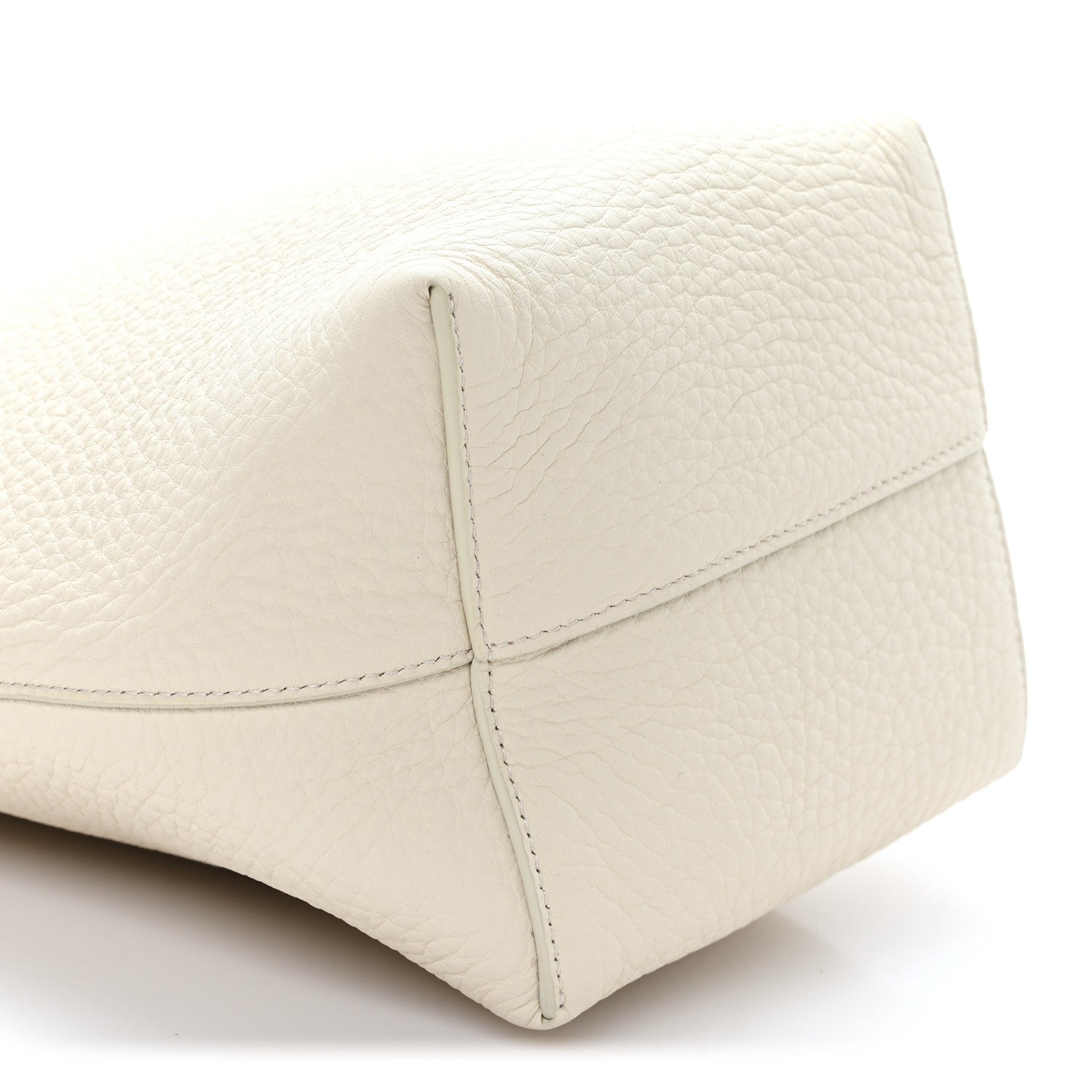 The Row Grained Calfskin Small N/S Park Tote Ivory 8 of 9