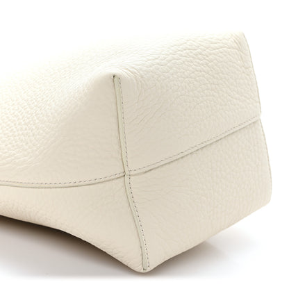 The Row Grained Calfskin Small N/S Park Tote Ivory 8 of 9