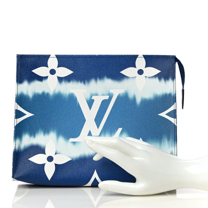 Louis Vuitton Monogram Escale Toiletry Pouch 26 Blue 2 of 12