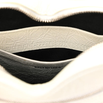 Balenciaga Agneau Arena Mini Le Cagole Heart Bag Optic White 7 of 15