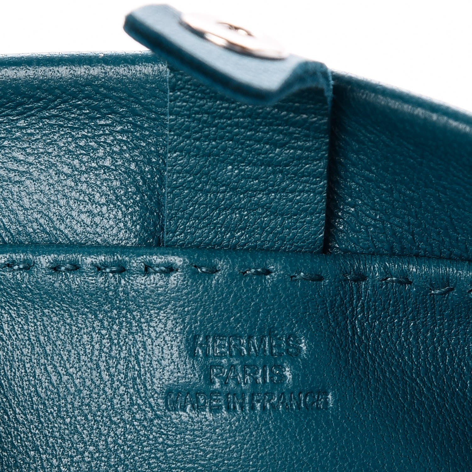 Hermes Lambskin Toudou Perfore Crossbody Bag Bleu Azteque 242784