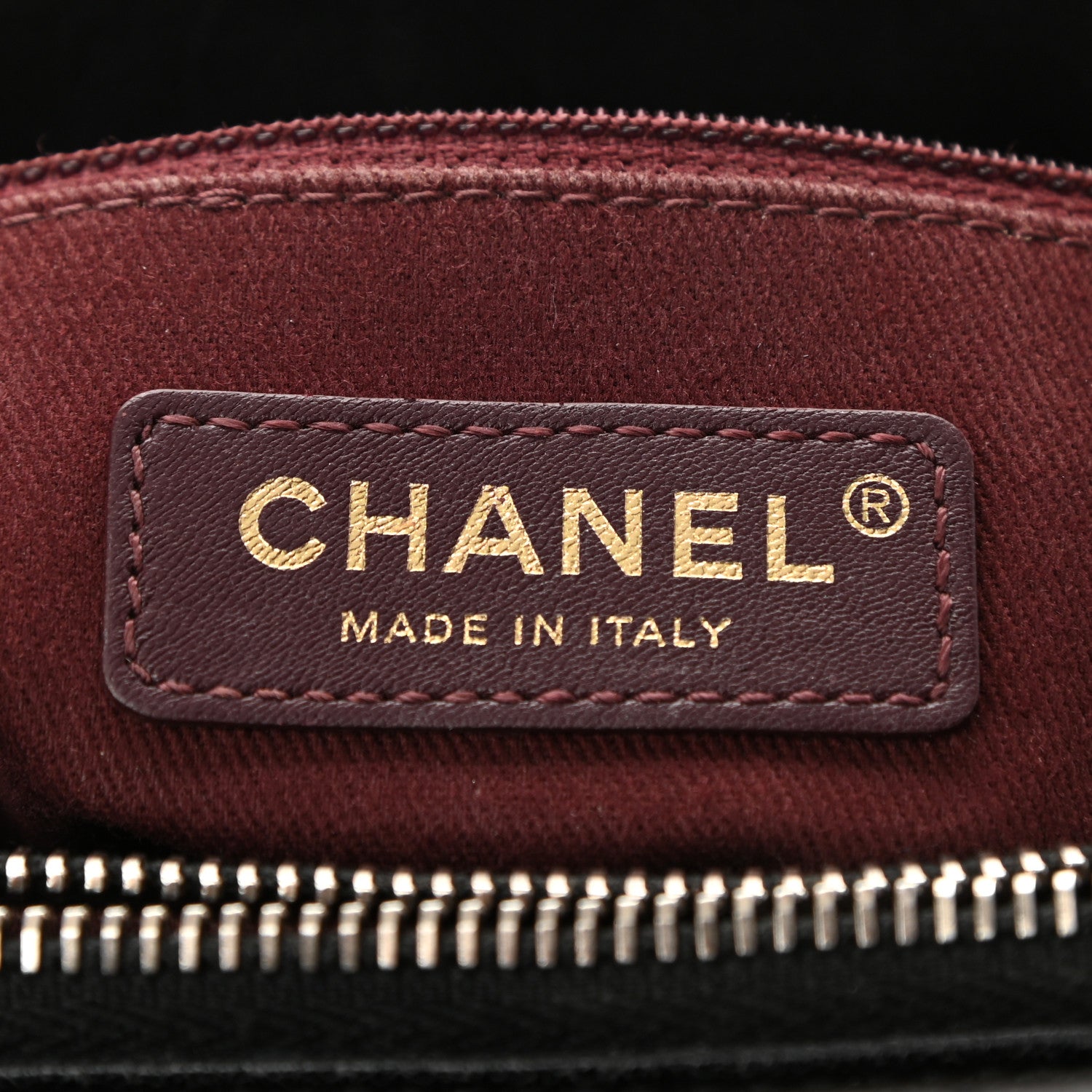 Chanel Shiny Sheepskin Quilted Large Trapezio Flap Black 6 of 10