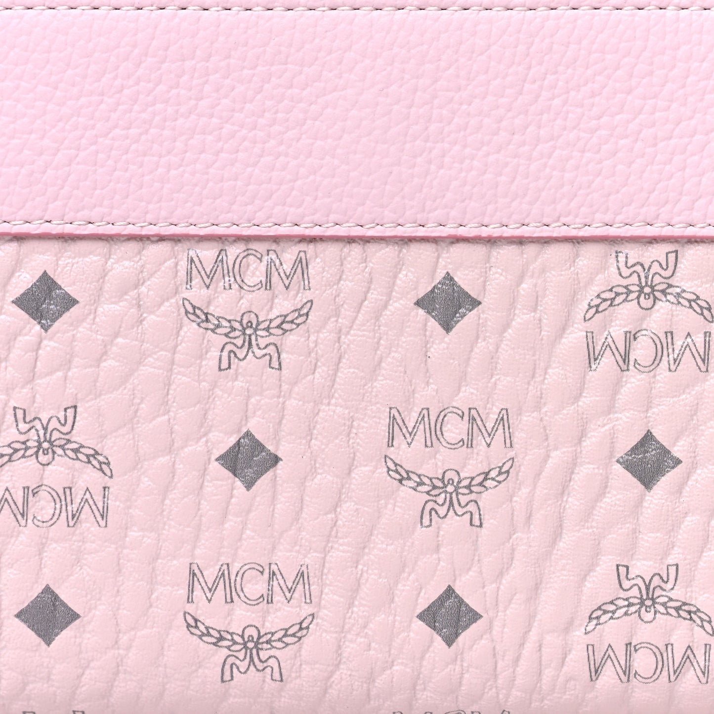 Visetos Large Zip Around Wallet Powder Pink