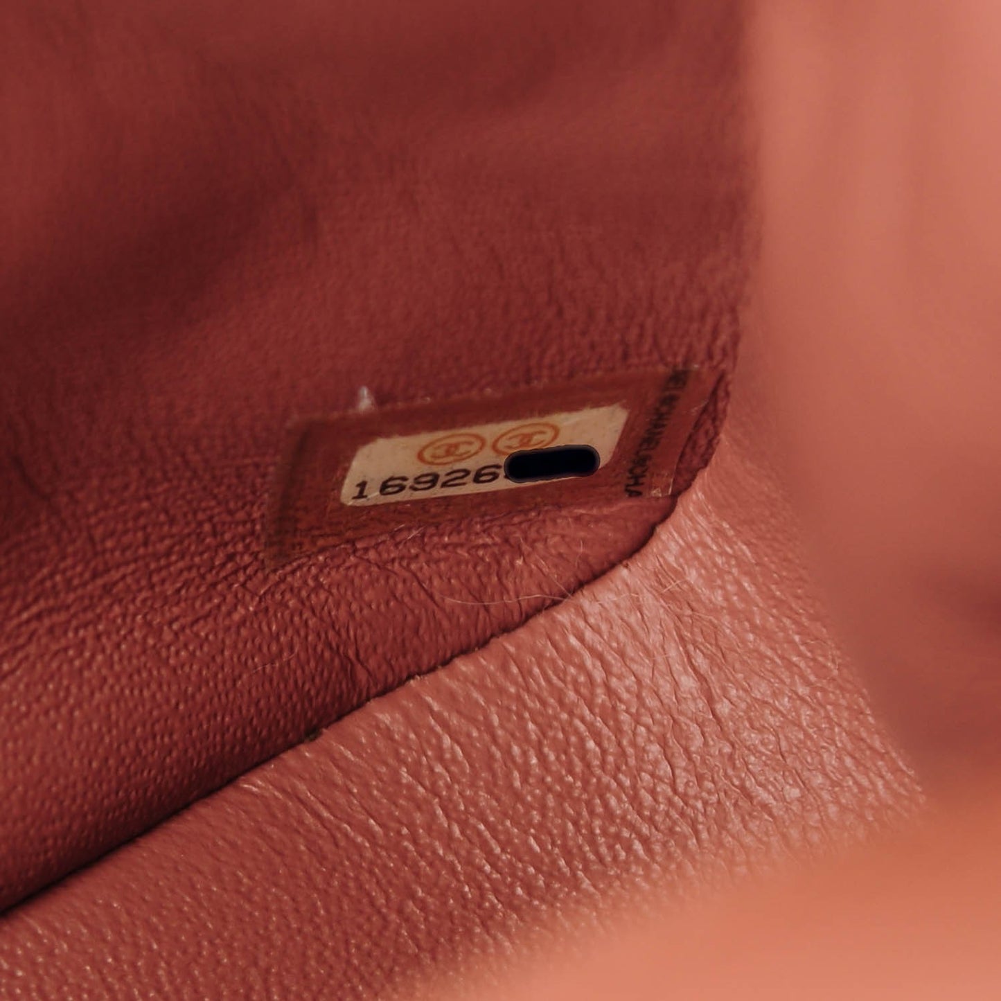 Striated Patent Quilted Mini Square Flap Pink