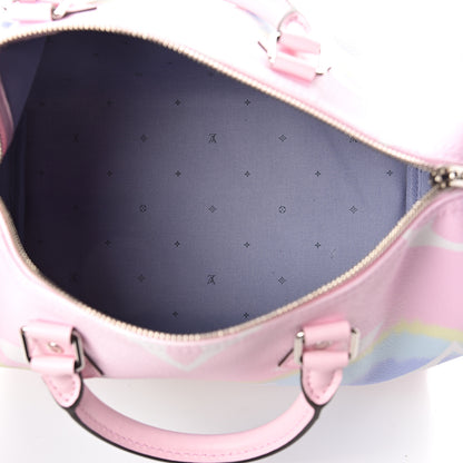 Louis Vuitton Monogram Escale Speedy Bandouliere 30 Pastel 4 of 9