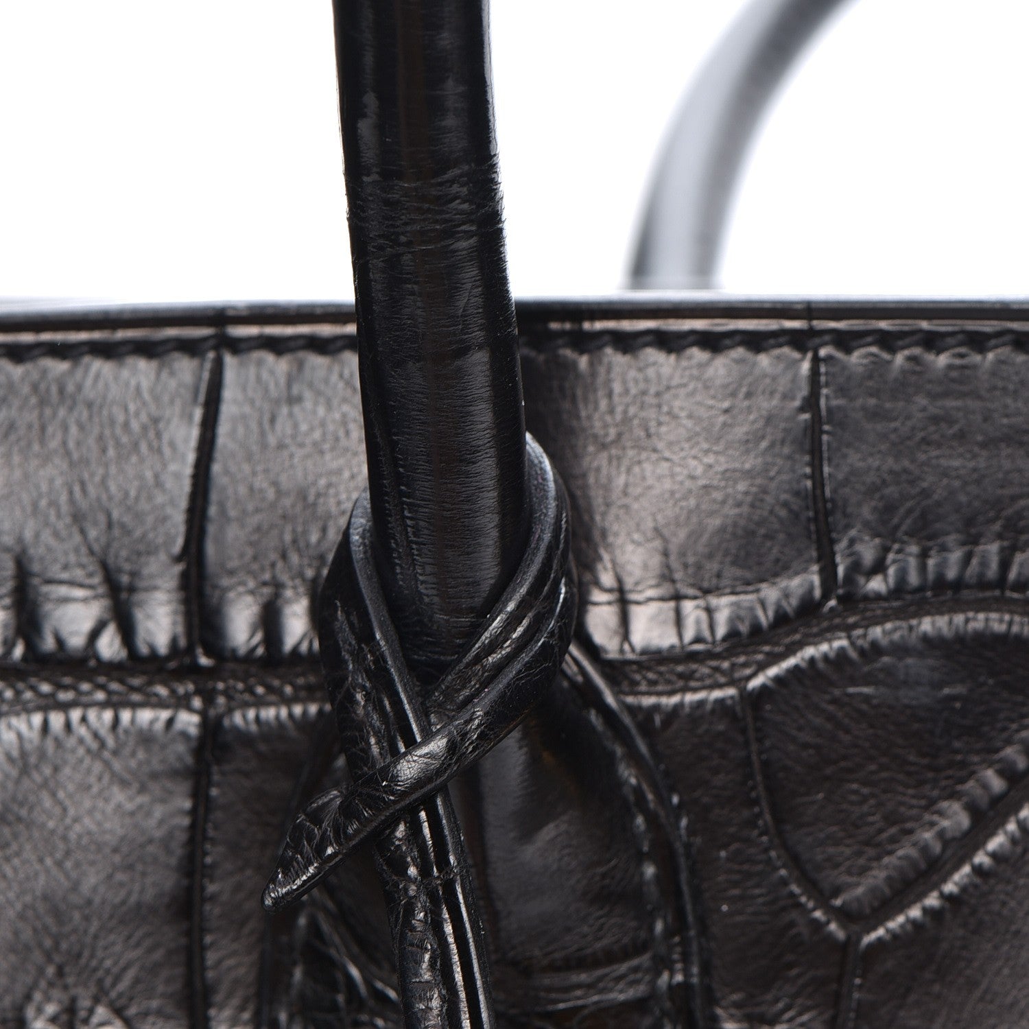 Hermes Matte Alligator Birkin 35 Black 23 of 30