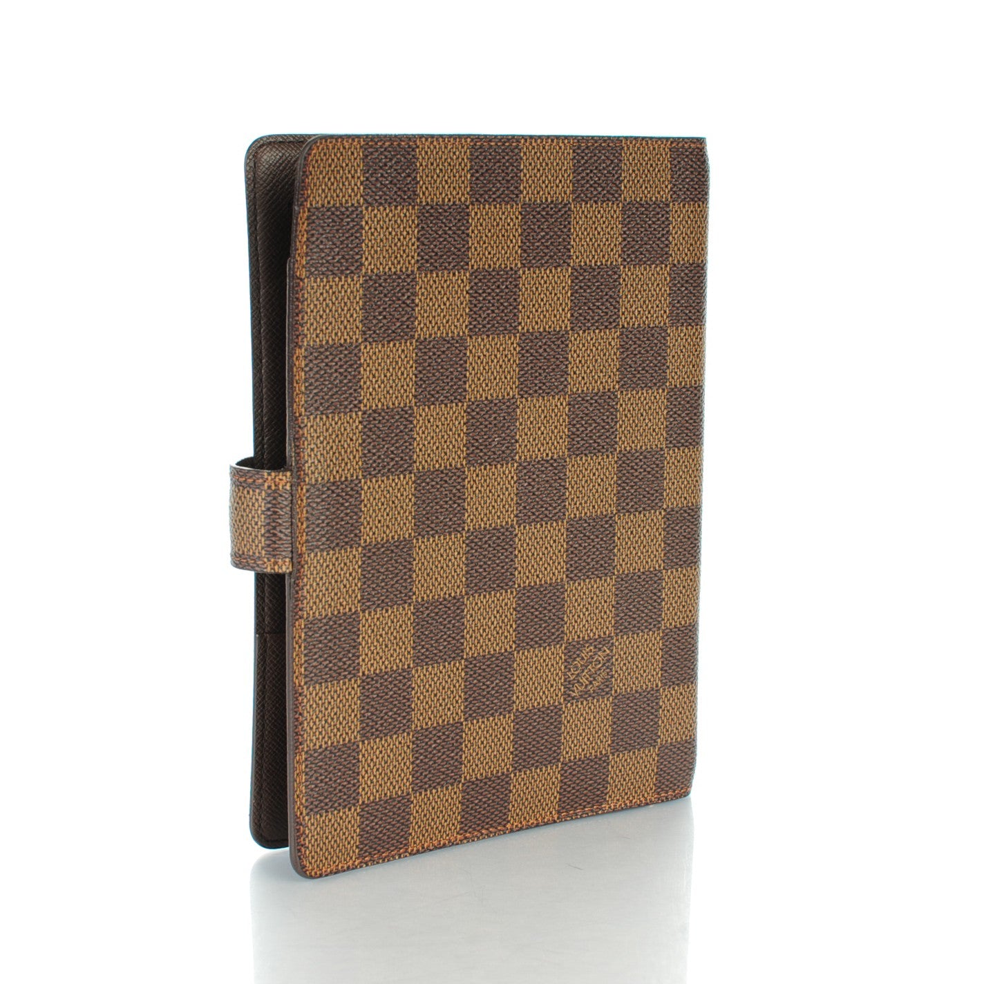 Damier Ebene Medium Ring Agenda Cover
