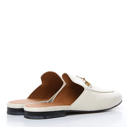 Gucci Malaga Kid Womens Princetown Slippers 39.5 Mystic White 4 of 10