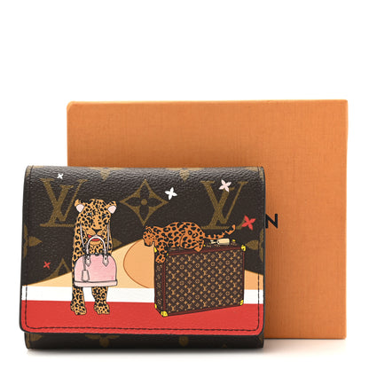 Louis Vuitton Monogram 2018 Christmas Animation Victorine Wallet 8 of 8