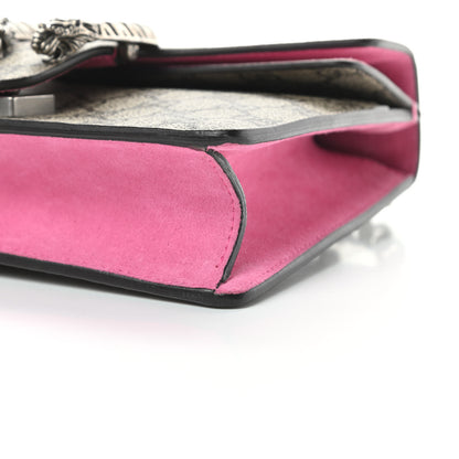 Gucci GG Supreme Monogram Mini Dionysus Shoulder Bag Pink 10 of 14