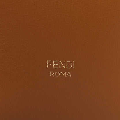 Fendi Vitello Grace Matte F is Fendi Grande Mon Tresor Bucket Bag Nocciola 9 of 10