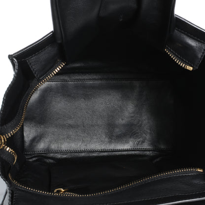 Celine Smooth Calfskin Micro Luggage Black 10 of 10