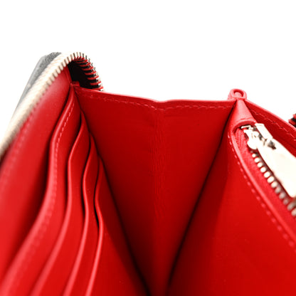 Christian Louboutin Calfskin Panettone Spiked Zip Around Wallet Leopard 8 of 9