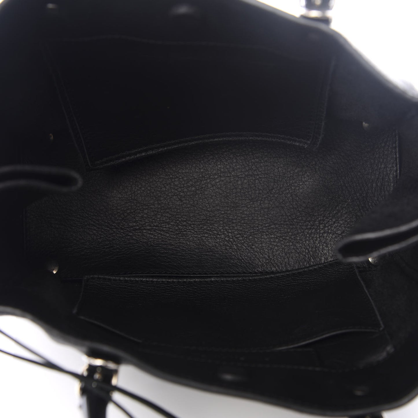 Calfskin Papier Mini A4 Tote Black