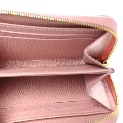 Louis Vuitton Damier Azur Zippy Coin Purse Rose Ballerine 5 of 7