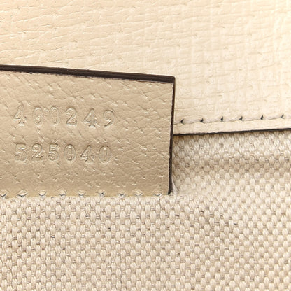 Gucci Textured Calfskin Crystal Small Dionysus Shoulder Bag Mystic White 7 of 10