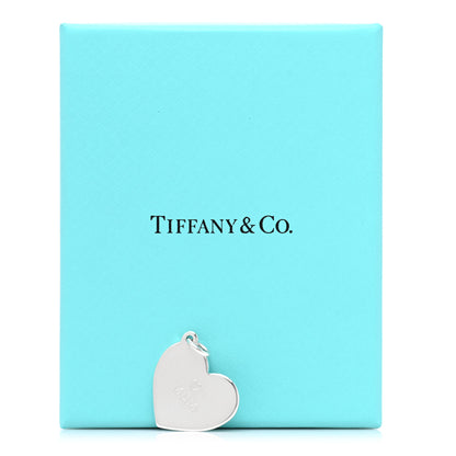 Tiffany Sterling Silver Mum Heart Charm 4 of 4