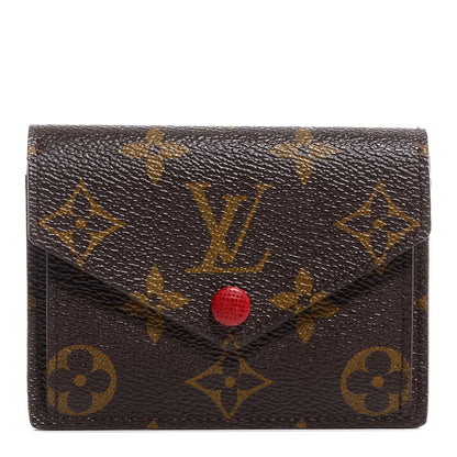 Louis Vuitton Monogram Compact Marie Wallet Rouge 1 of 7