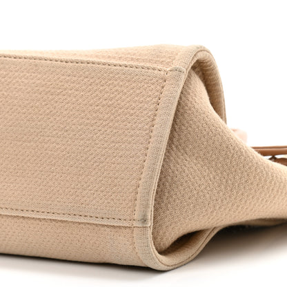 Chanel Mixed Fibers Small Deauville Tote Beige 11 of 14