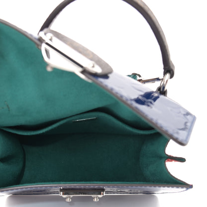 Louis Vuitton Vernis Epi Monogram Spring Street Blue 4 of 14