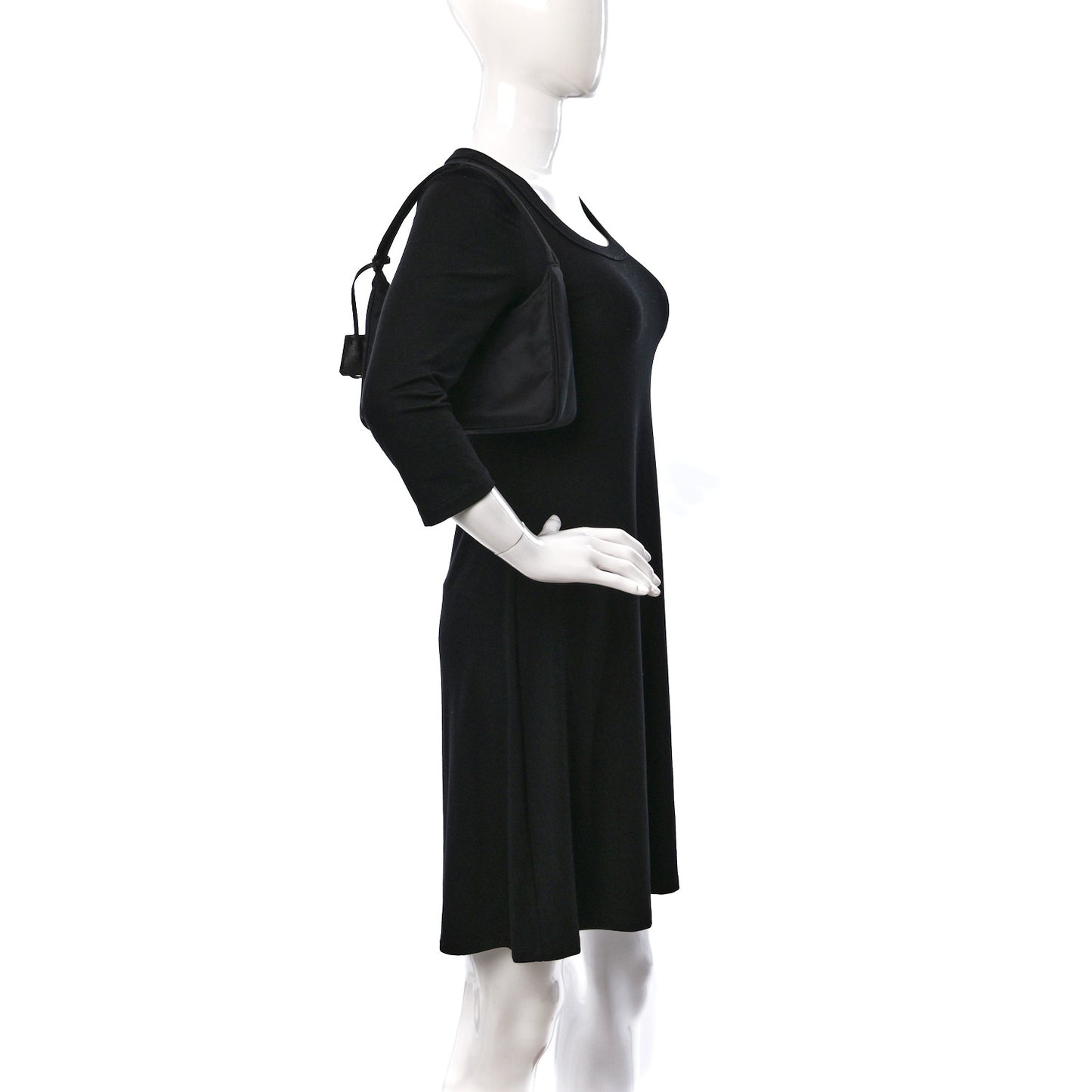 Tessuto Nylon Mini Re-Edition 2000 Bag Black