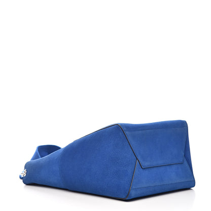 Celine Suede Sangle Bucket Bag Electric Blue 4 of 11