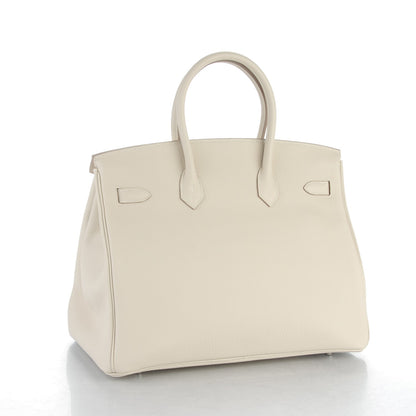 Hermes Togo Birkin 35 Craie 3 of 26