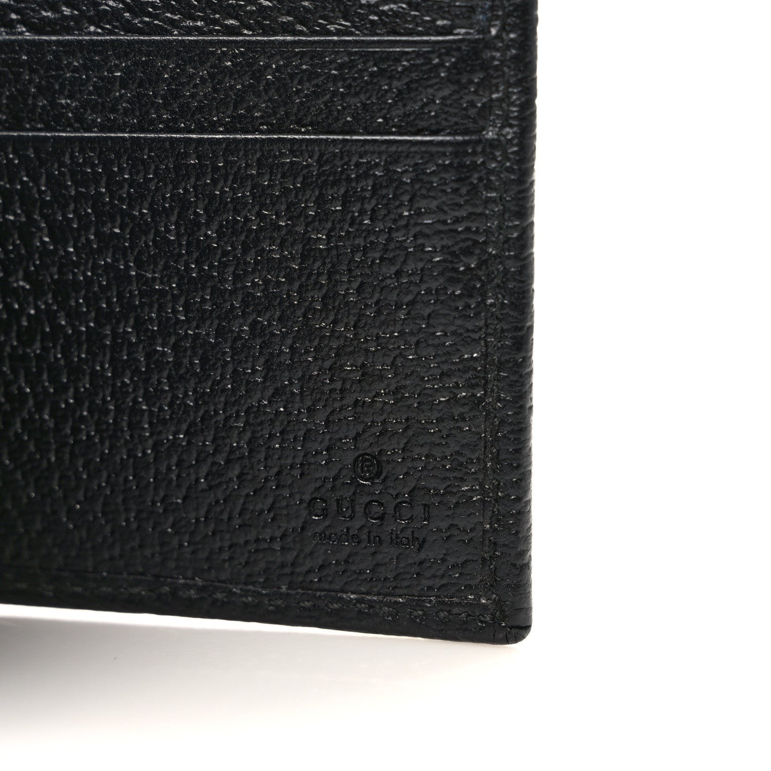 Gucci Calfskin Horsebit 1955 Bi-Fold Wallet Black 6 of 8