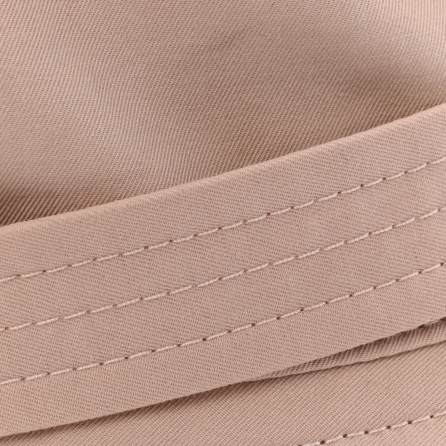 Cotton Gabardine Burberry Check Belted Heritage Bucket Hat M Sugar Pink