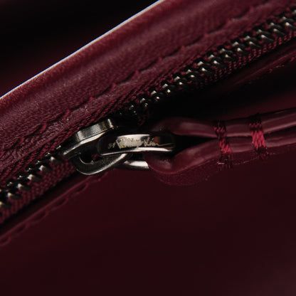 3.1 Phillip Lim 3.1 Smooth Calfskin Large Soleil Bucket Bag Burgundy 8 of 8