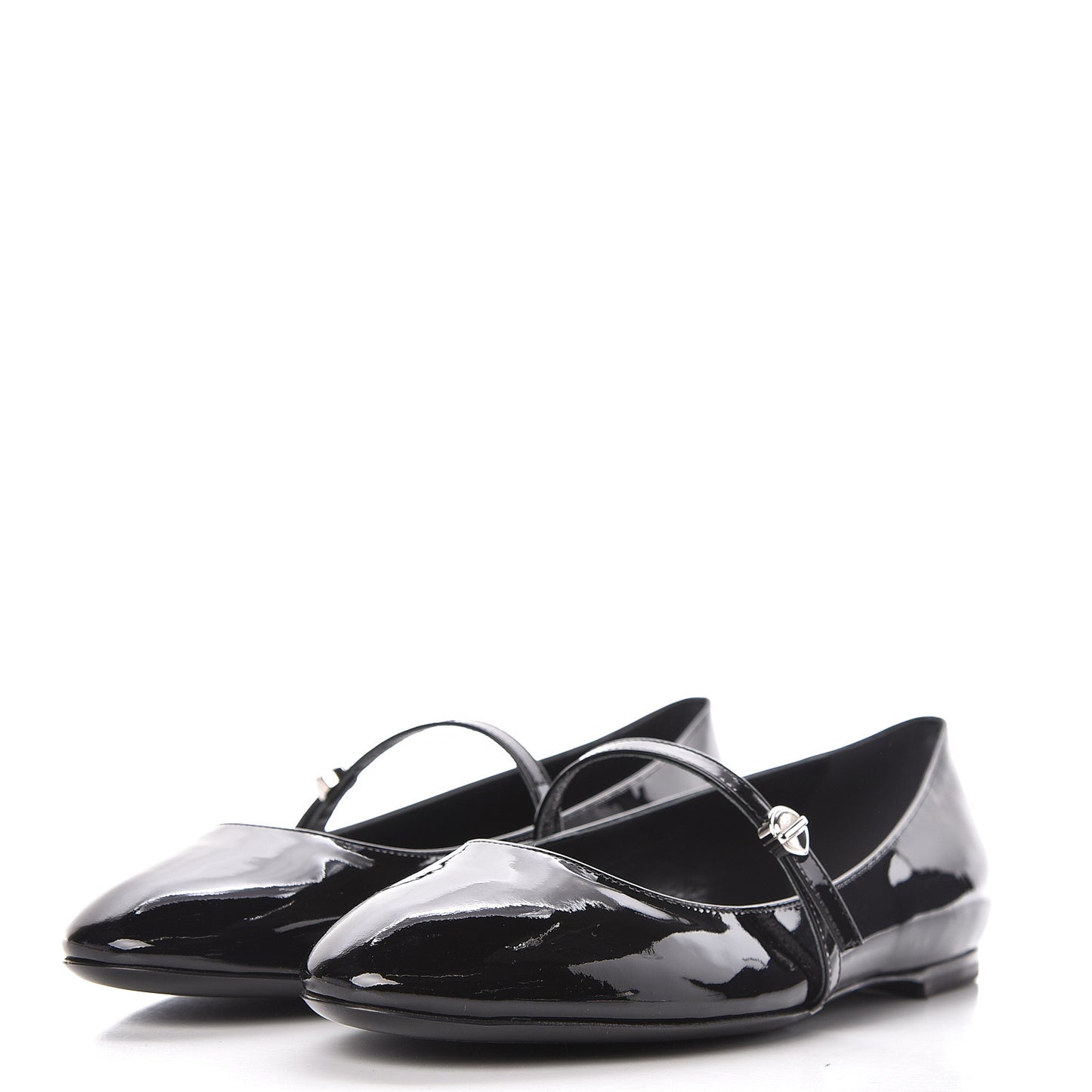 Patent Uniformes Ballerina Flat 39 Black