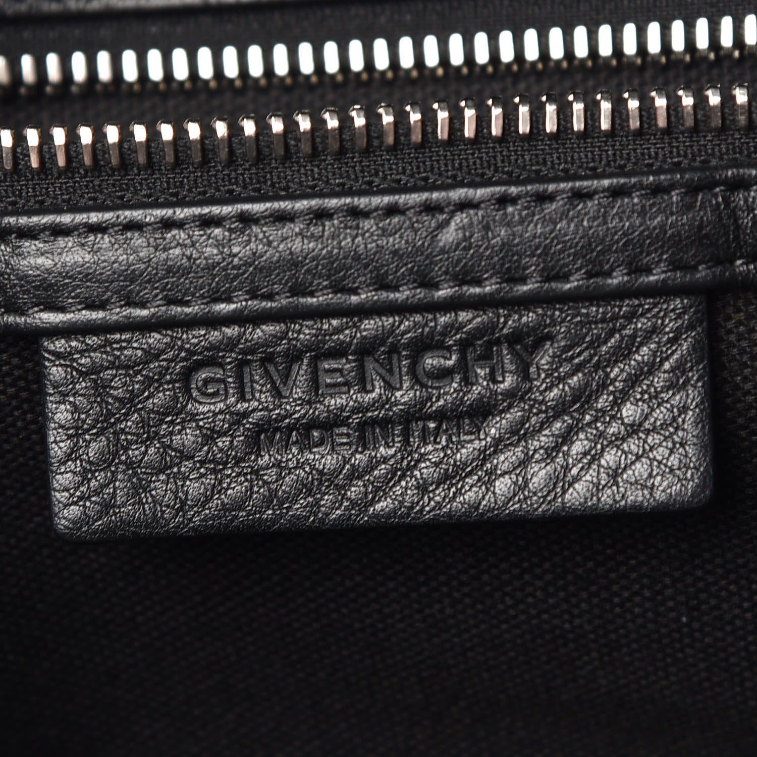 Givenchy Waxy Grained Calfskin Medium Nightingale Black 6 of 6