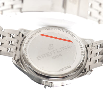 Breitling Stainless Steel 40mm Premier Automatic Watch Grey A37340 4 of 6