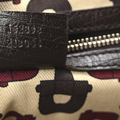 Gucci Monogram Web Small Jolicoeur Shopper Tote Dark Brown 7 of 10
