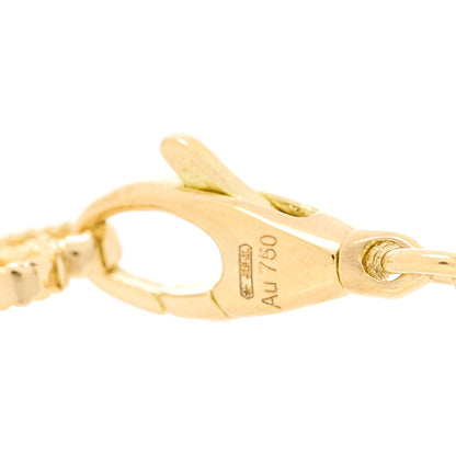 Gucci 18K Yellow Gold Diamond Pink Tourmaline Aquamarine Le Marche des Merveilles Feline Bracelet 5 of 6