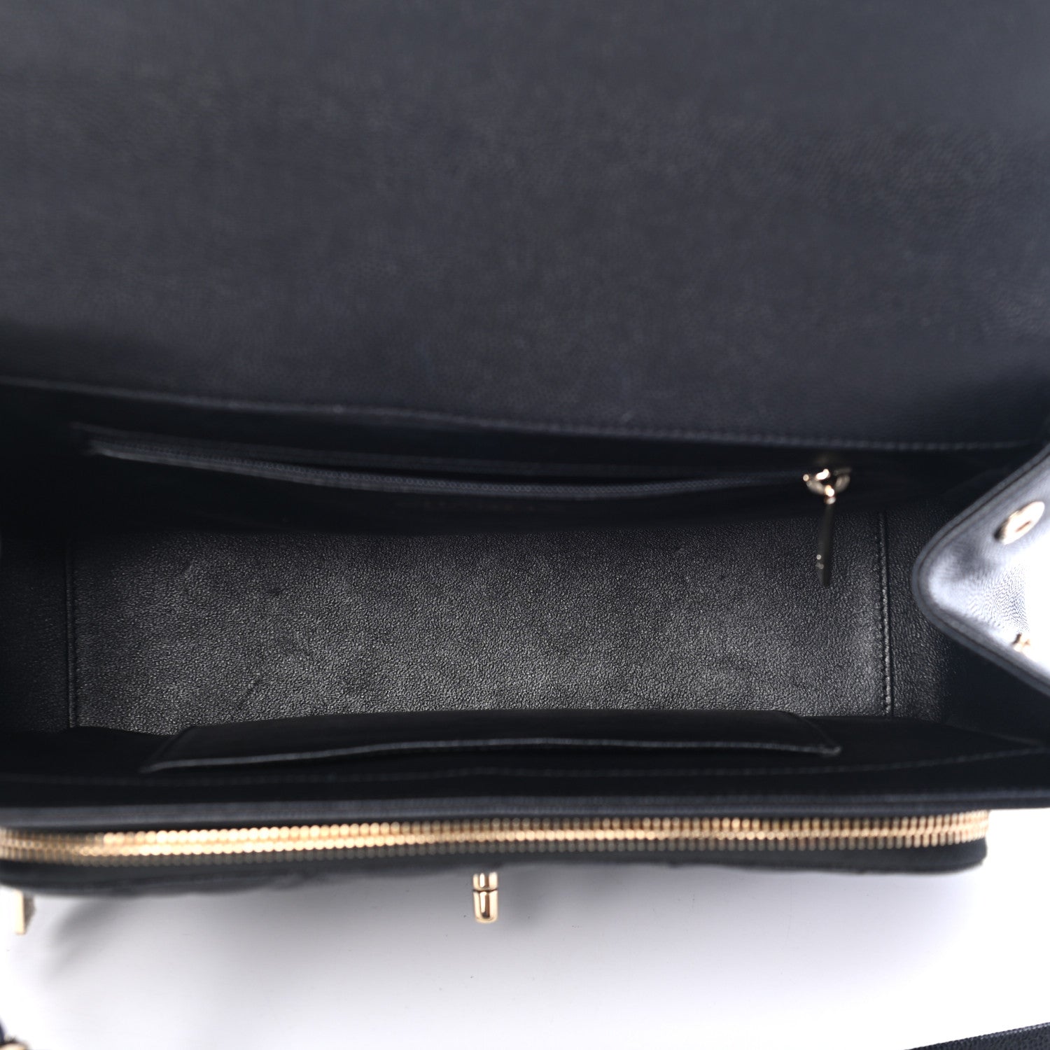 Chanel Caviar Quilted Large Business Affinity Flap Black 4 of 4
