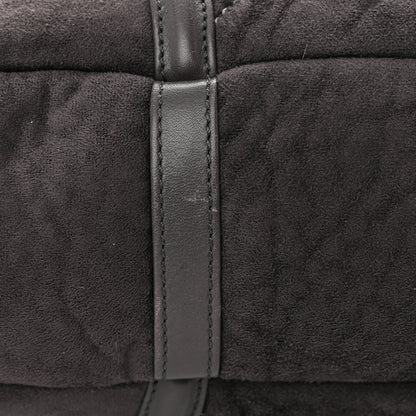 Chanel Microsuede Quilted Rodeo Drive Hobo Black 15 of 20