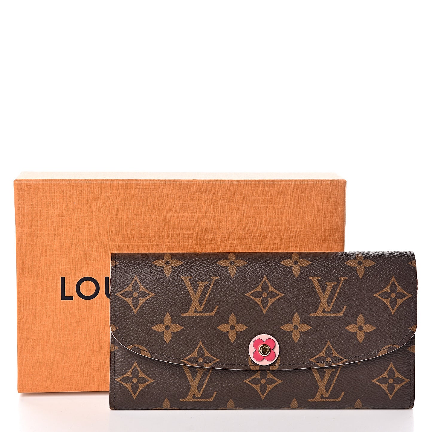 Monogram Bloom Flower Emilie Wallet