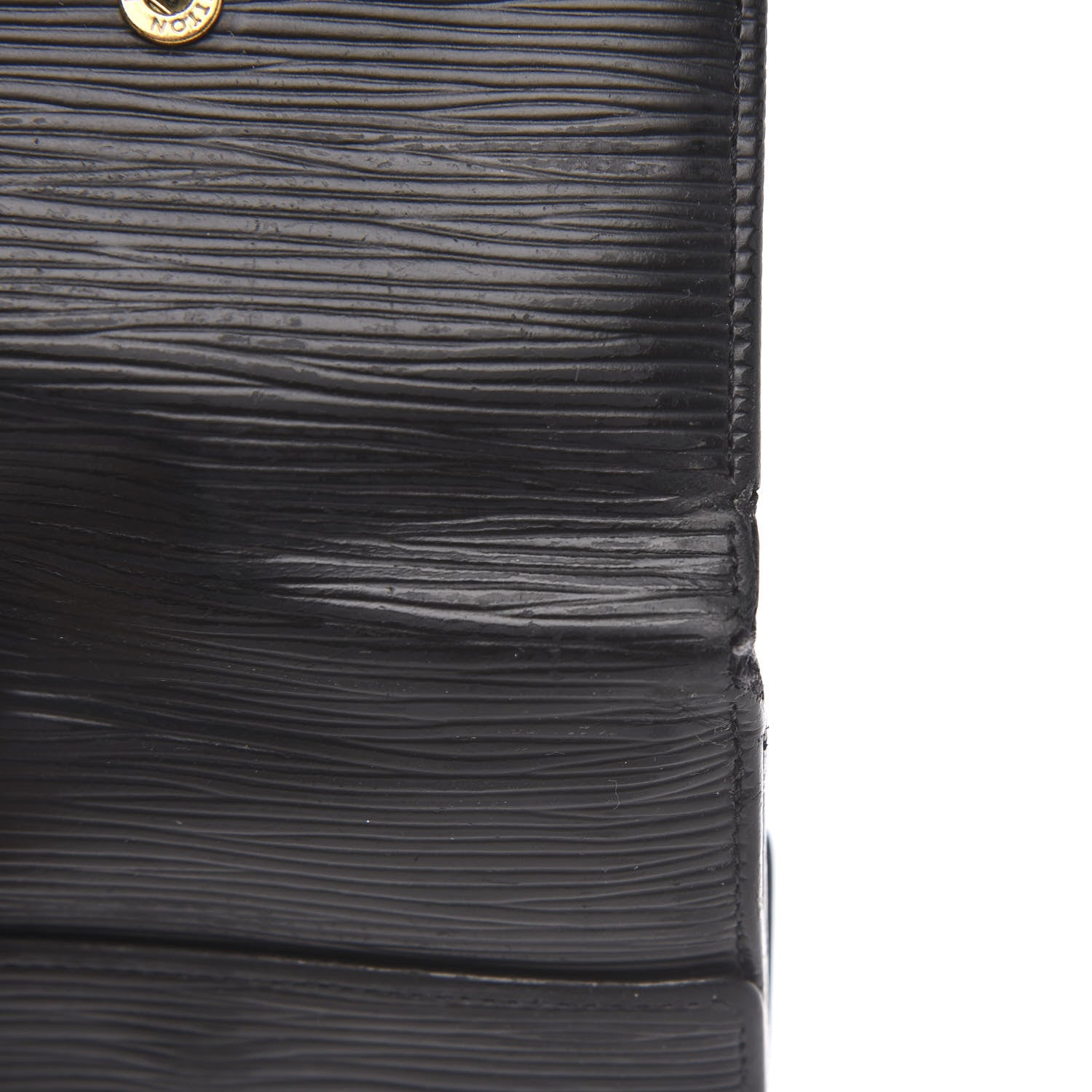 Louis Vuitton Epi Elise Wallet Black 10 of 11