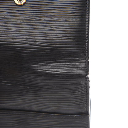 Louis Vuitton Epi Elise Wallet Black 10 of 11