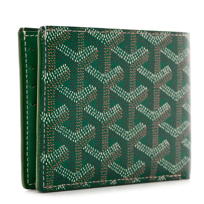 Goyard Goyardine Bi-Fold Victoire PM Wallet Green 3 of 11