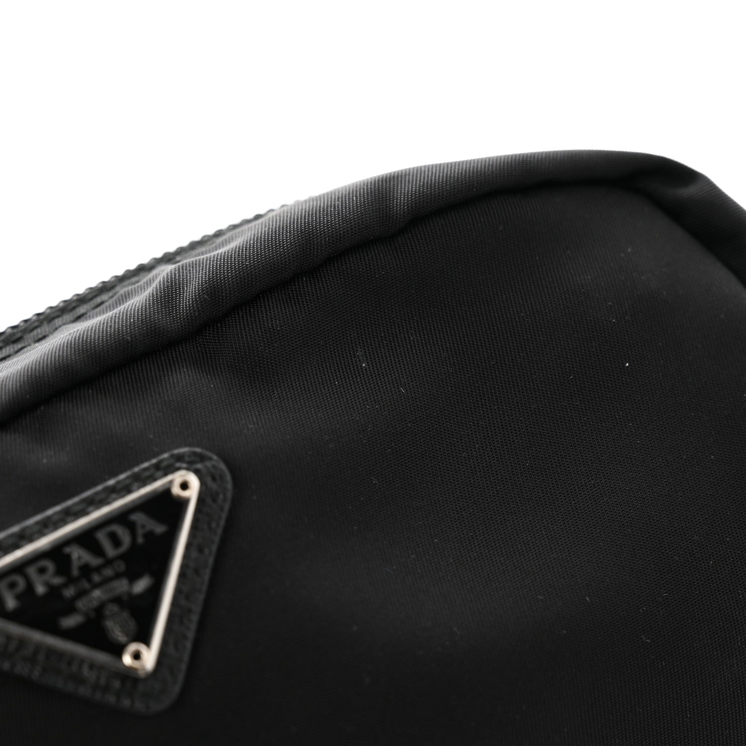 Prada Nylon Vela Cosmetic Pouch Black 8 of 9