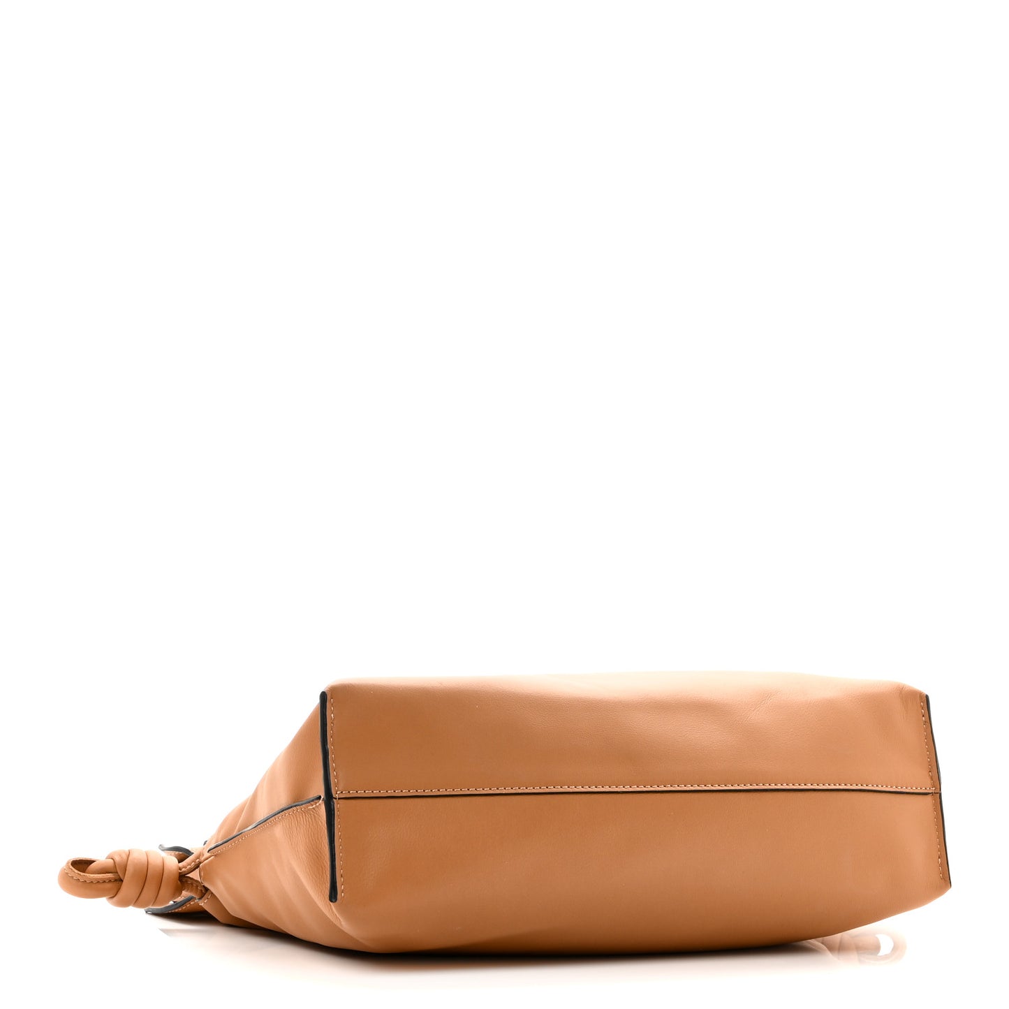 Nappa Medium Flamenco Knot Bag Warm Desert